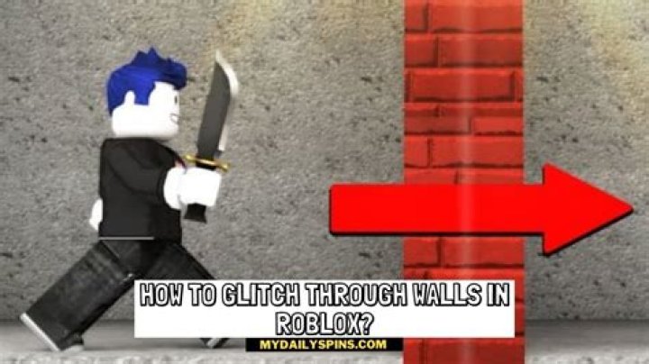 How to glitch through walls in roblox 2017