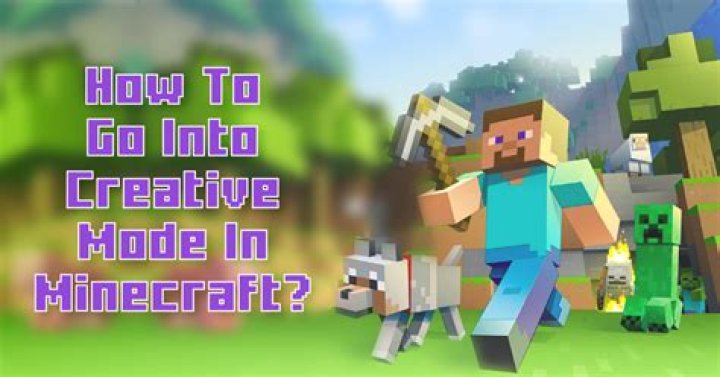 How to go down in minecraft creative mode