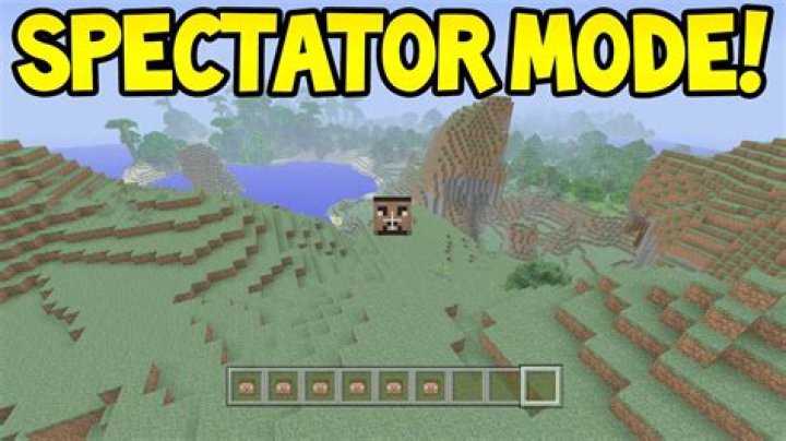 How to go in spectator mode in minecraft