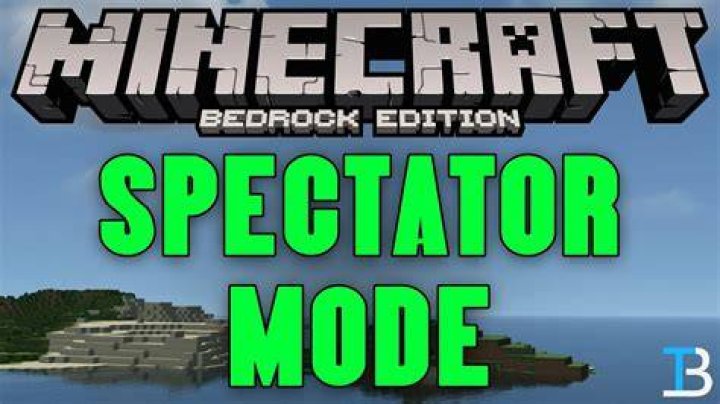 How to go into spectator mode in minecraft