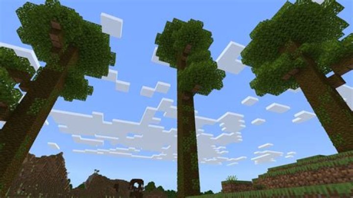 How to grow a tree underground in minecraft