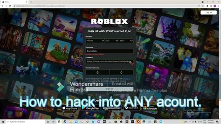 How to hack anyones roblox account