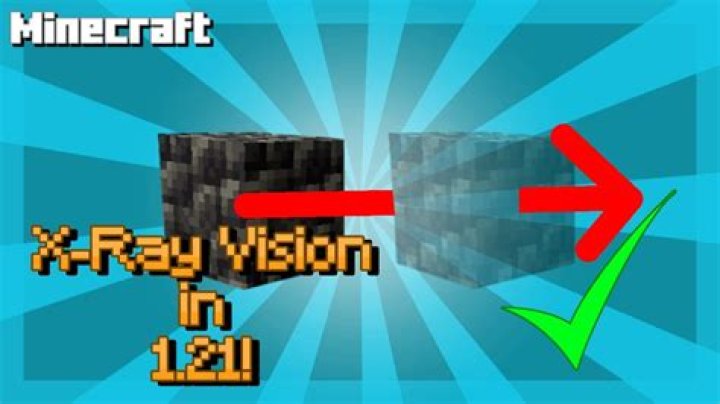 How to have x ray vision in minecraft