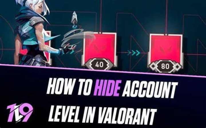 How to hide level in valorant