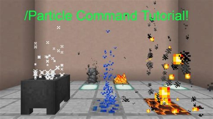 How to hide particles in minecraft bedrock command