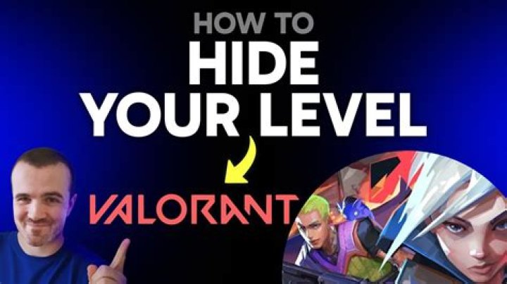 How to hide your level in valorant
