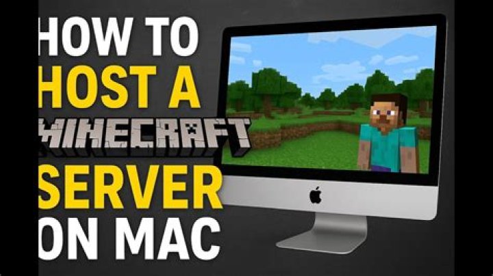 How to host a minecraft server on mac