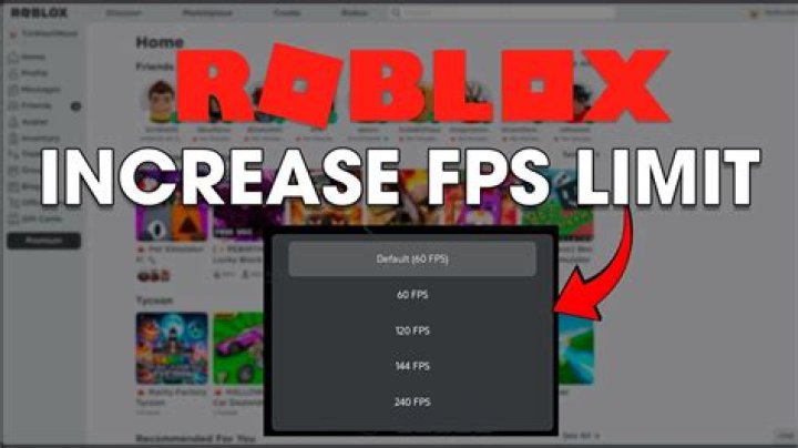 How to increase fps in roblox