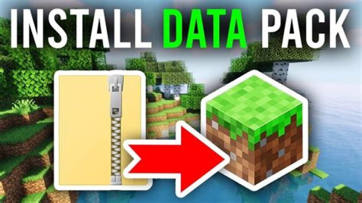 How to install data packs in minecraft server