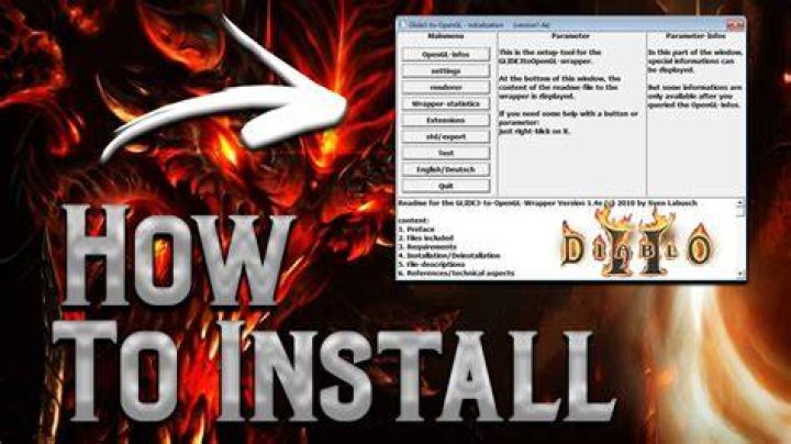 How to install glide wrapper diablo 2