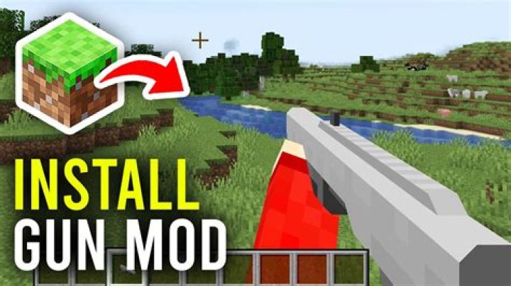 How to install gun mod for minecraft pe