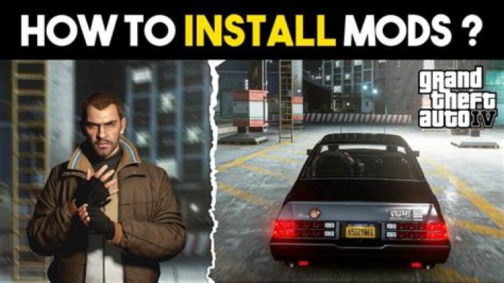 How to install mods gta 4