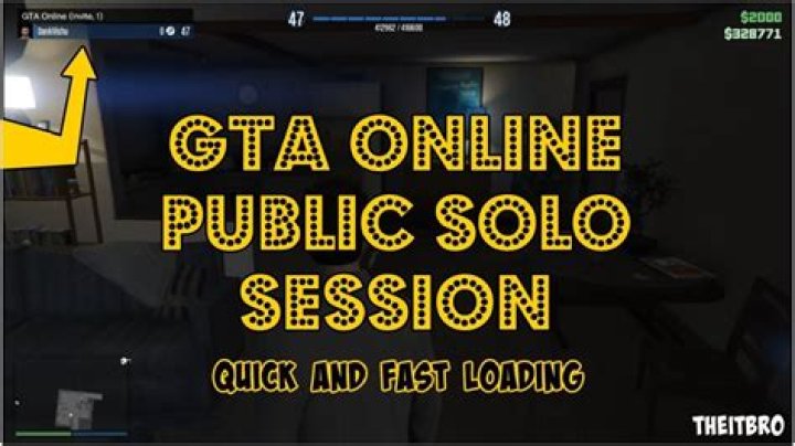 How to join a solo public session in gta online