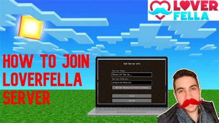 How to join loverfellas minecraft server on mobile