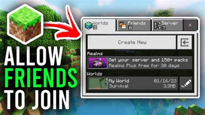 How to join someone’s world in minecraft java