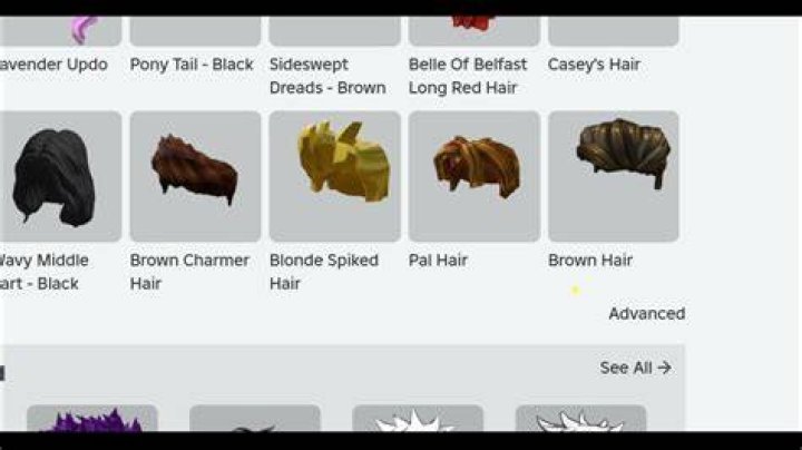 How to layer hairs on roblox