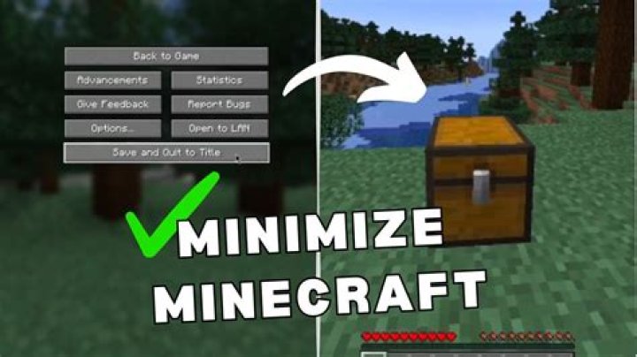 How to leave minecraft running without pausing