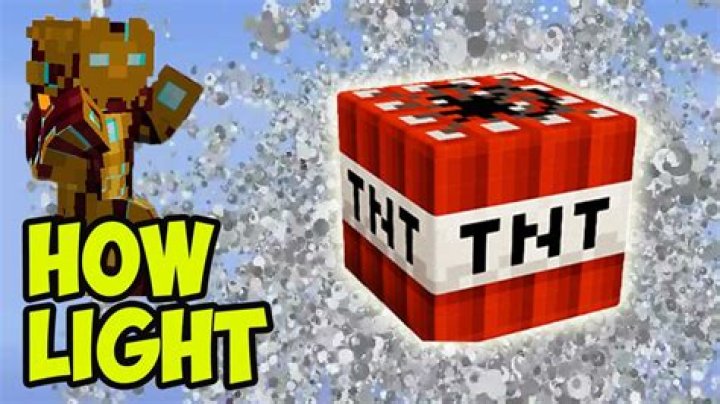 How to light tnt in minecraft creative mode