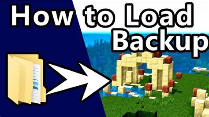 How to load a previous save in minecraft