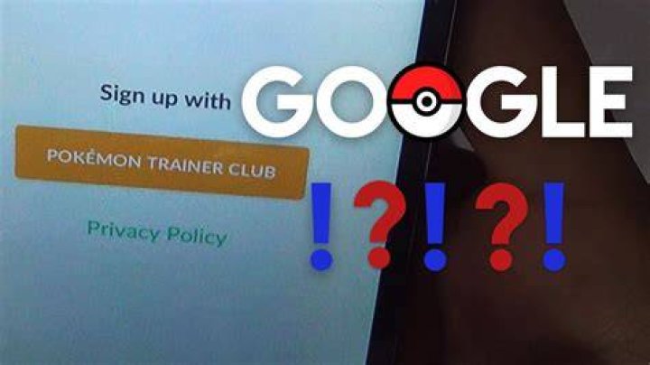 How to log into pokemon go with google