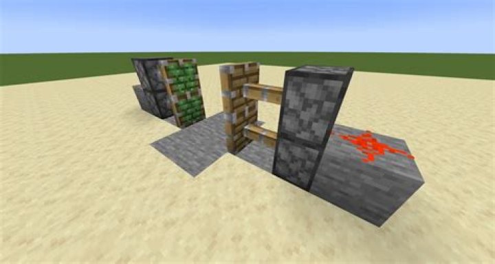 How to make a automatic door in minecraft