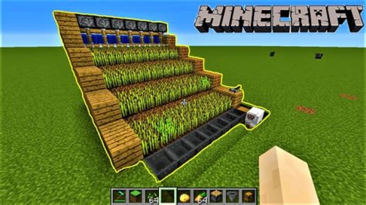 How to make a automatic farm in minecraft