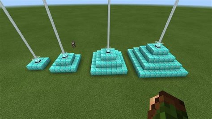 How to make a beacon in minecraft work
