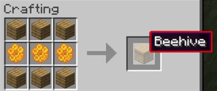 How to make a bee nest in minecraft
