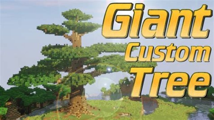 How to make a big tree in minecraft