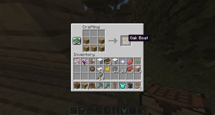 How to make a boat in minecraft 1.9