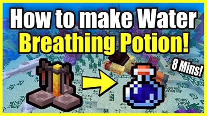 How to make a breathing potion in minecraft