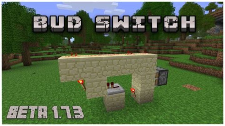 How to make a bud switch in minecraft