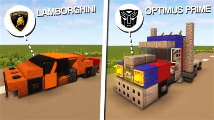 How to make a car in minecraft ps3