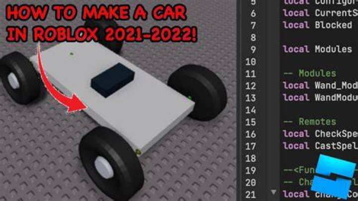 How to make a car – roblox