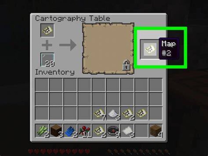 How to make a cartography table in minecraft