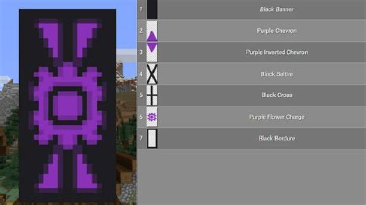 How to make a checkered banner in minecraft