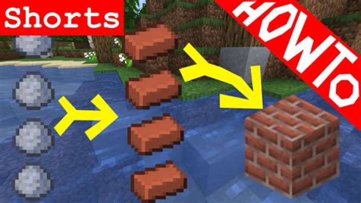 How to make a clay brick in minecraft