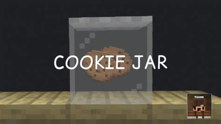 How to make a cookie jar in minecraft