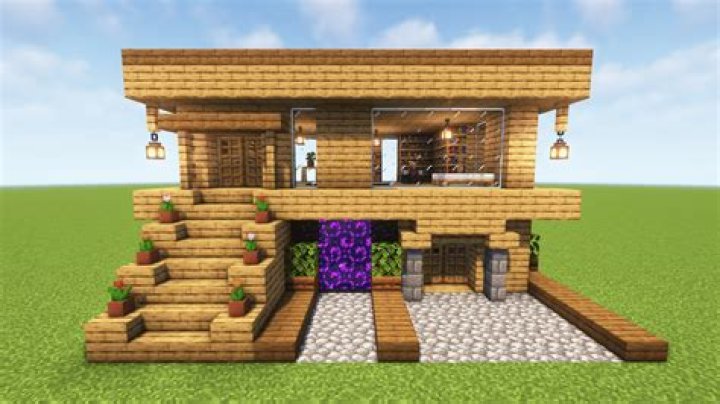How to make a cool house in minecraft