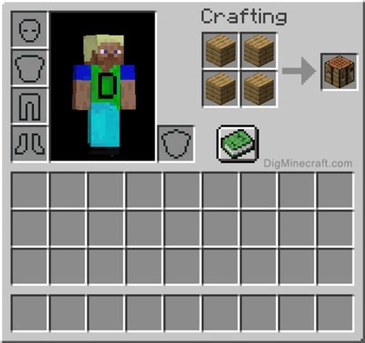 How to make a crafting table on minecraft