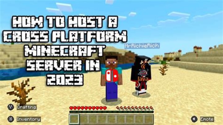 How to make a cross platform minecraft server