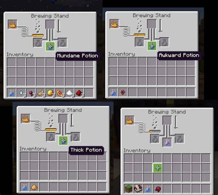 How to make a custom potion in minecraft
