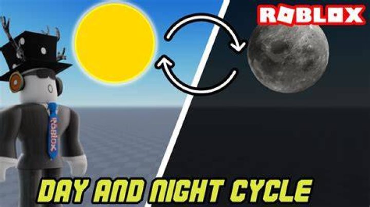 How to make a day night cycle in roblox