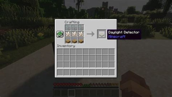 How to make a daylight sensor in minecraft