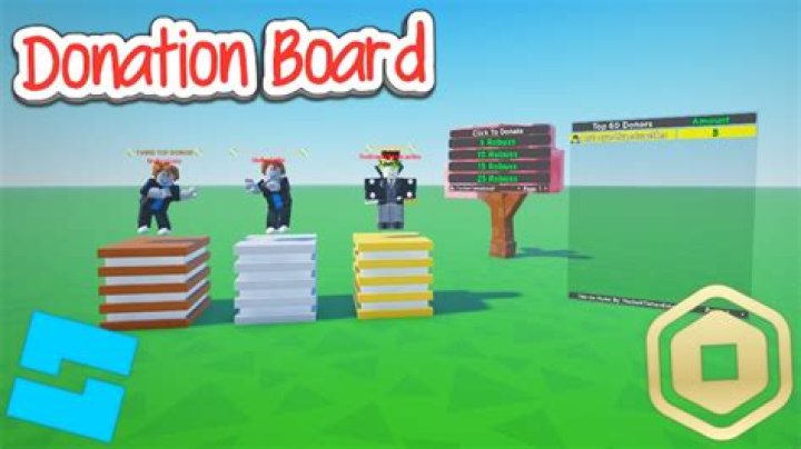 How to make a donation board – roblox
