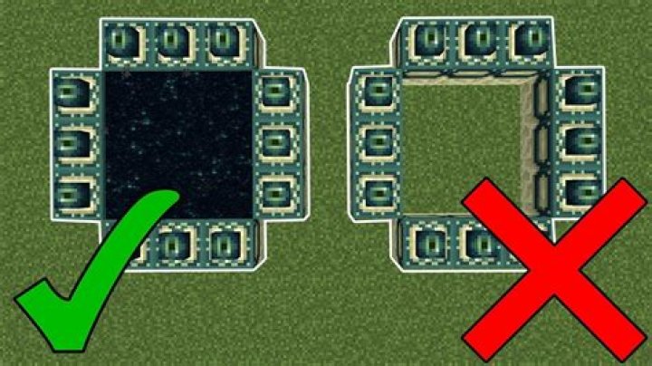 How to make a ender portal in minecraft