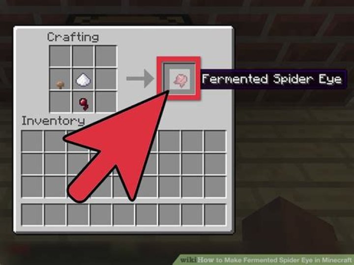 How to make a fermented spider eye minecraft