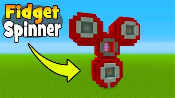 How to make a fidget spinner in minecraft