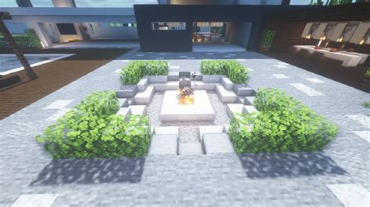 How to make a fire pit in minecraft