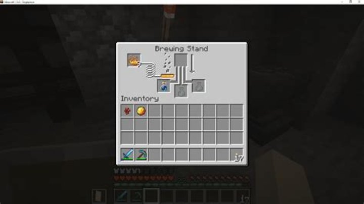 How to make a fire potion in minecraft